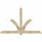 Ekena Millwork Redmond Rough Sawn Timber Gable Bracket, Douglas Fir, 96"W x 60"H x 6"D x 6"F, 15/12 Pitch GBW096X60X0606RED00RDF - alternate 1